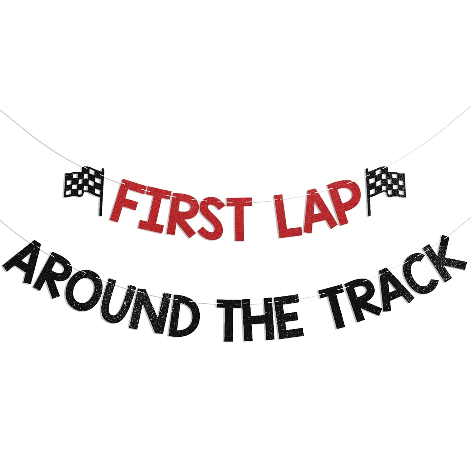 Car Accessories Banner - First Lap Around The Track Banner