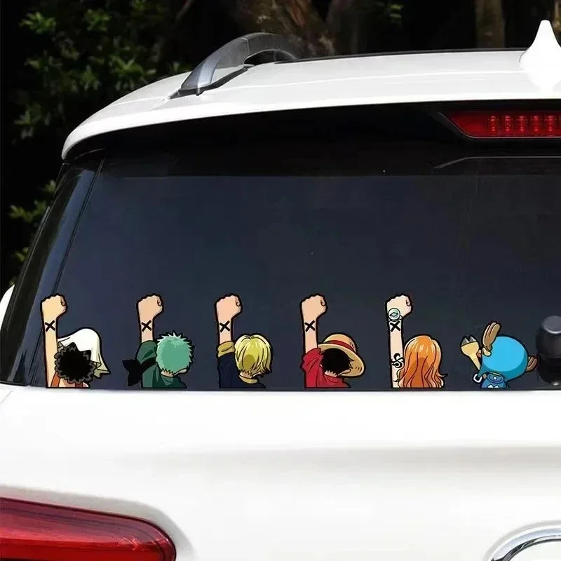 Anime One Piece Car Sticker Ca - Car Accessories Japanese 评论和价格