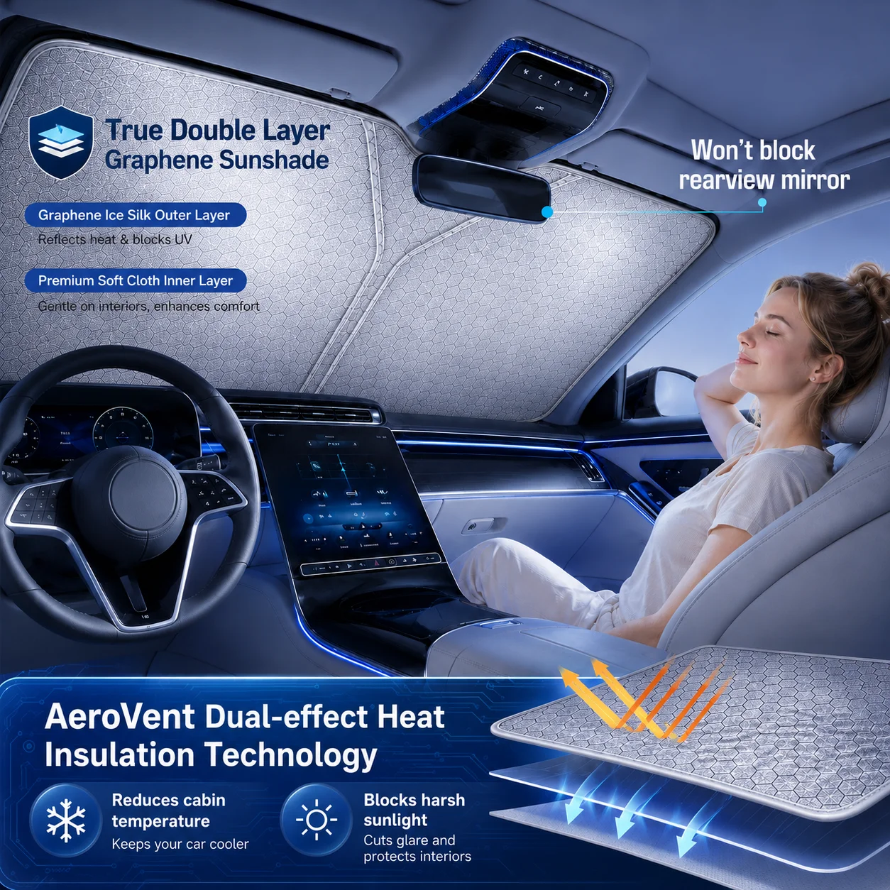 For Tata Punch Graphene Windsh - Car Accessories Tata Punch 评论和价格