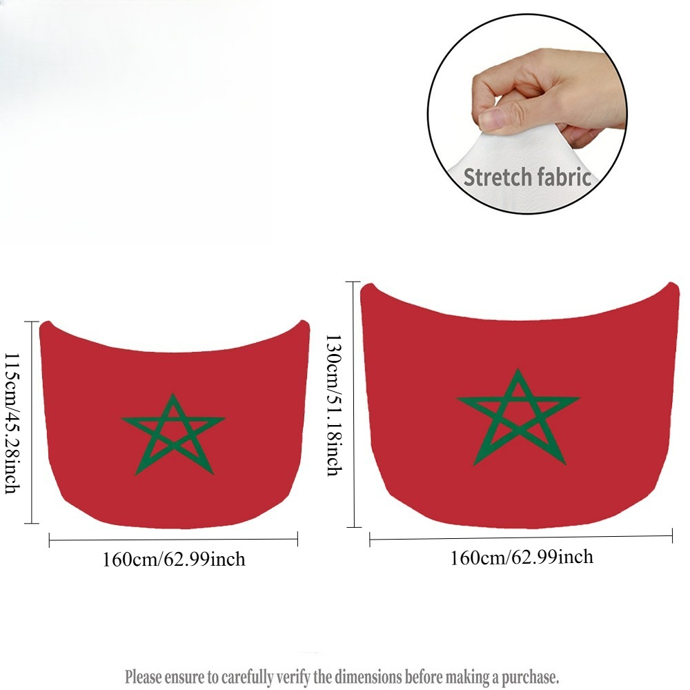 National Morocco Flag Banner C - Car Accessories Banner 评论和价格