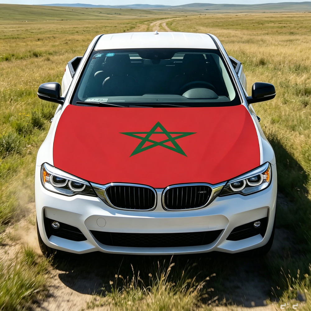 National Morocco Flag Banner C - Car Accessories Banner 评论和价格