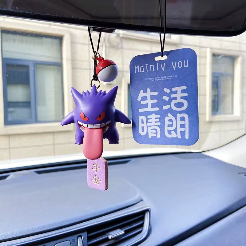 New Genuine Anime Gengar Car R - Car Accessories Japanese 评论和价格