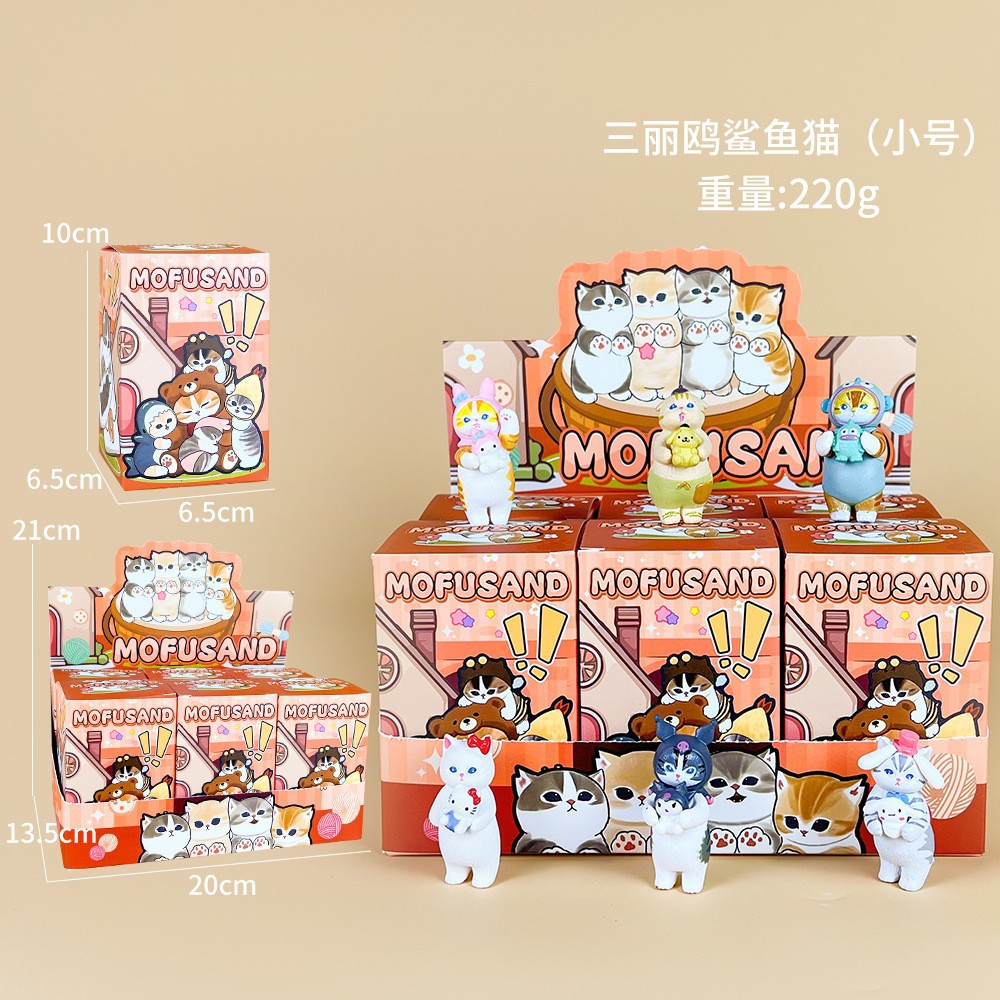 Mofusand Series 6pcs Cartoon S - Car Accessories Japanese 评论和价格