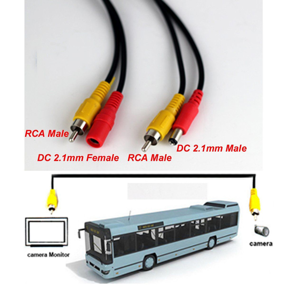 5M/10M/20M RCA Video AV DC Pow - Car Accessories Online 评论和价格