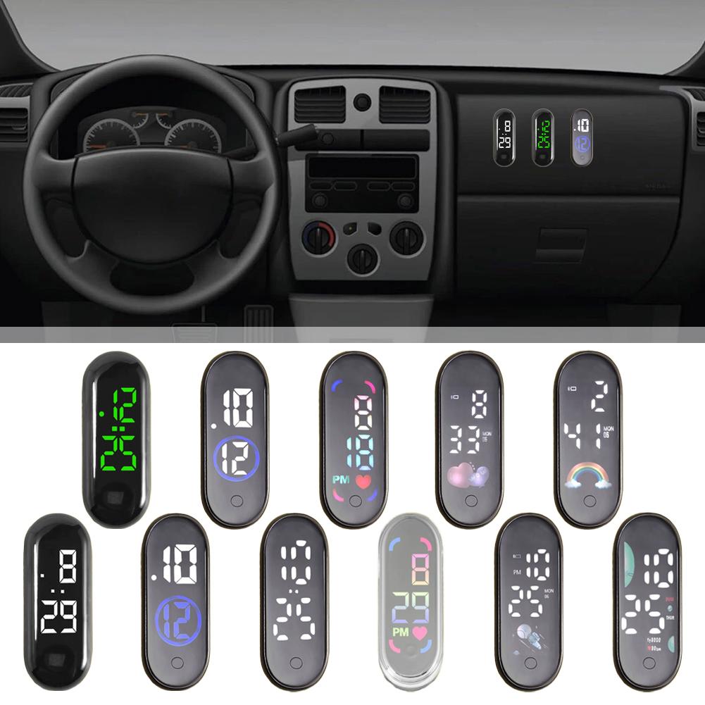 Luminous Motorcycle Car Clock  - Car Accessories Workshop 评论和价格