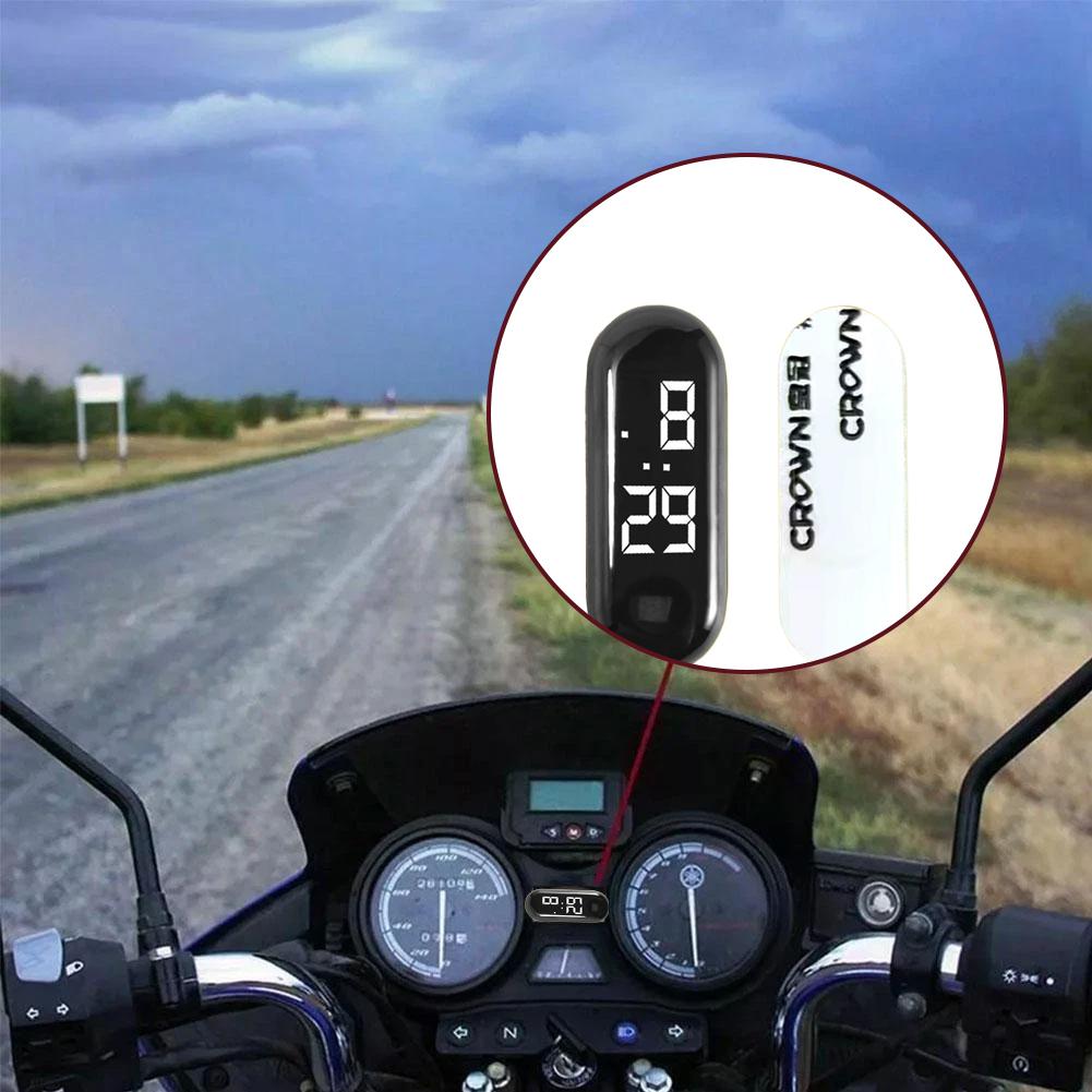 Luminous Motorcycle Car Clock  - Car Accessories Workshop 评论和价格