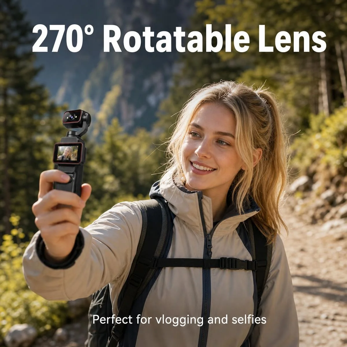 2K Pocket Handheld Vlog Camera - Car Accessories Online 评论和价格