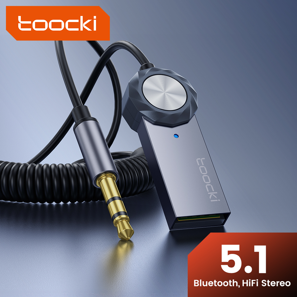 TOOCKI Bluetooth Aux Adapter B - Car Accessories Online 评论和价格