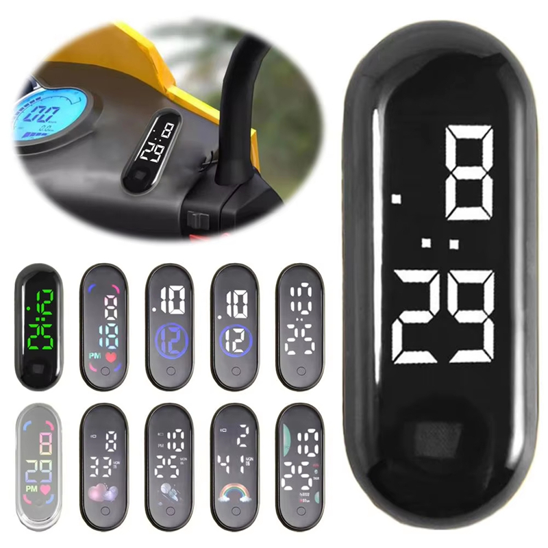 Luminous Motorcycle Car Clock  - Car Accessories Workshop 评论和价格