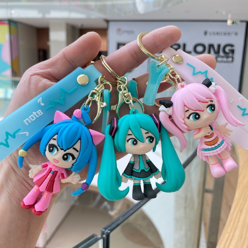 Hatsune Miku Keychain New Crea - Car Accessories Japanese 评论和价格