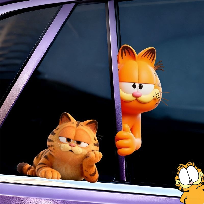 Garfield anime cartoon cute fu - Car Accessories Workshop 评论和价格