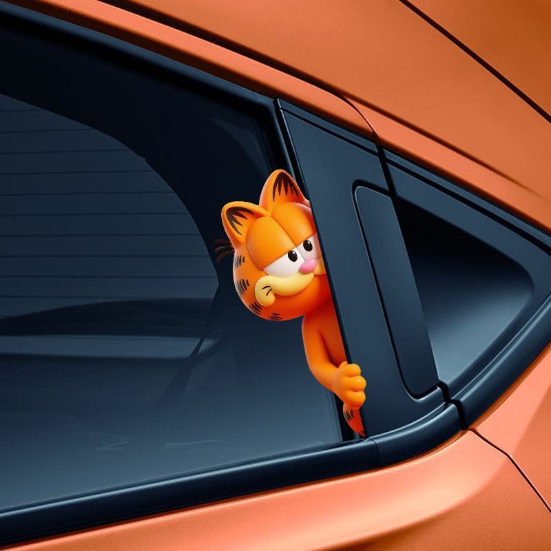 Garfield anime cartoon cute fu - Car Accessories Workshop 评论和价格