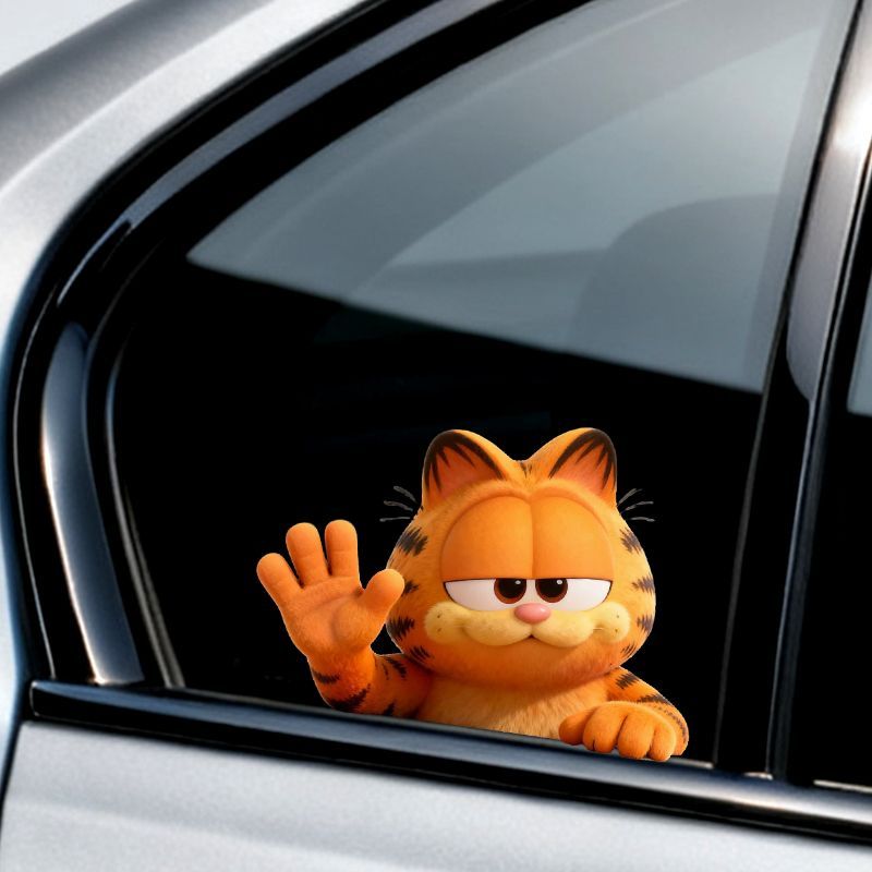 Garfield anime cartoon cute fu - Car Accessories Workshop 评论和价格