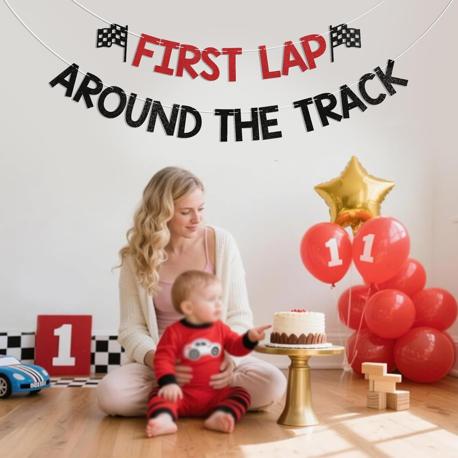 First Lap Around The Track Ban - Car Accessories Banner 评论和价格