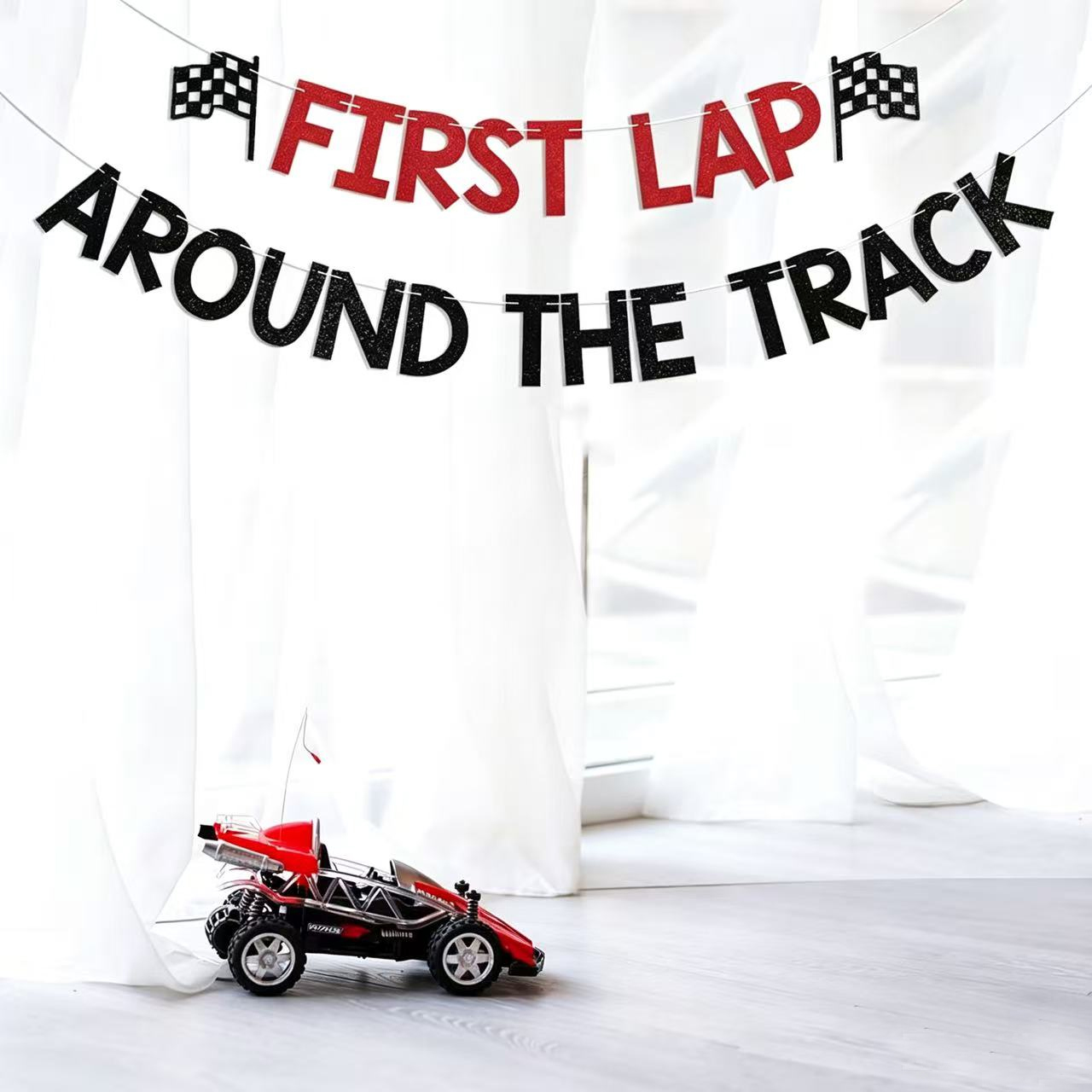 First Lap Around The Track Ban - Car Accessories Banner 评论和价格