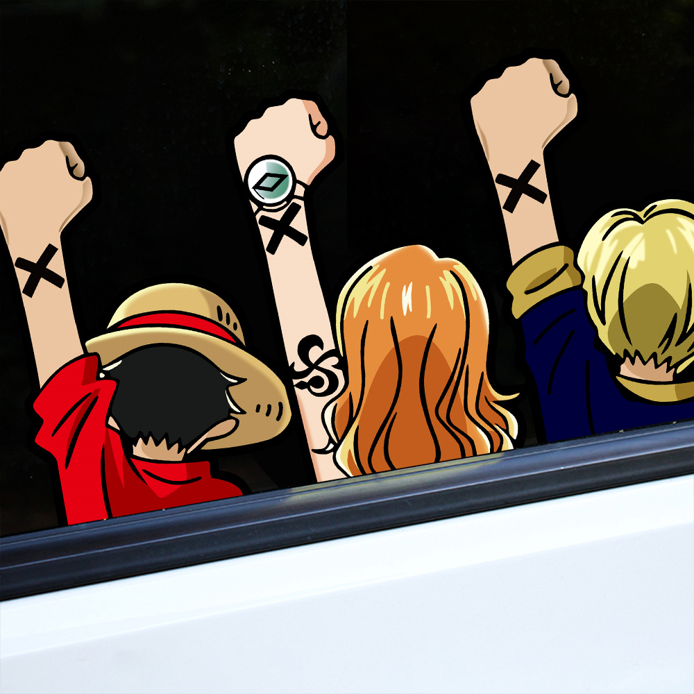 One Piece12cm creative car sti - Car Accessories Japanese 评论和价格
